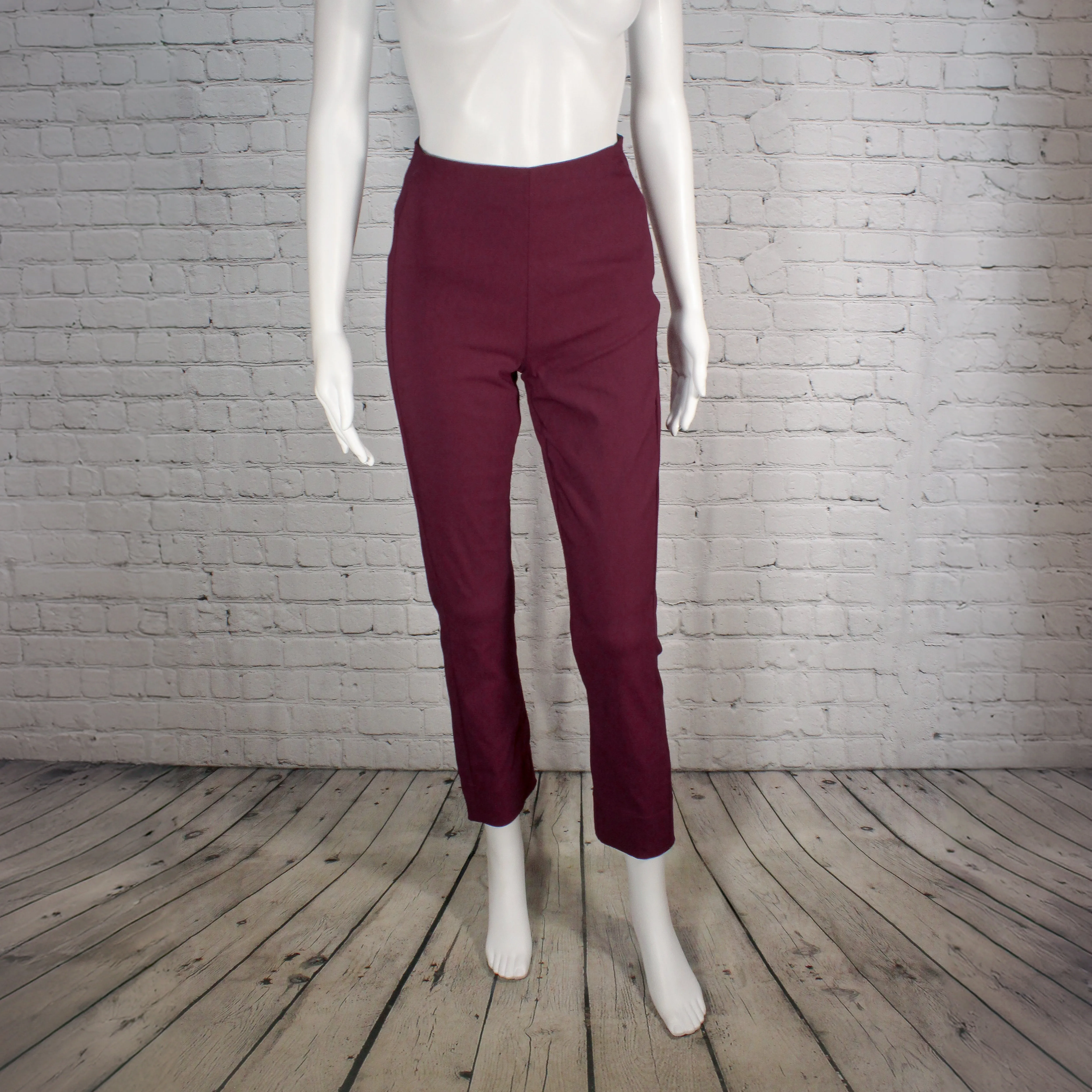 Parson Pant in Dahlia Stretch Twill Fabric by Porto