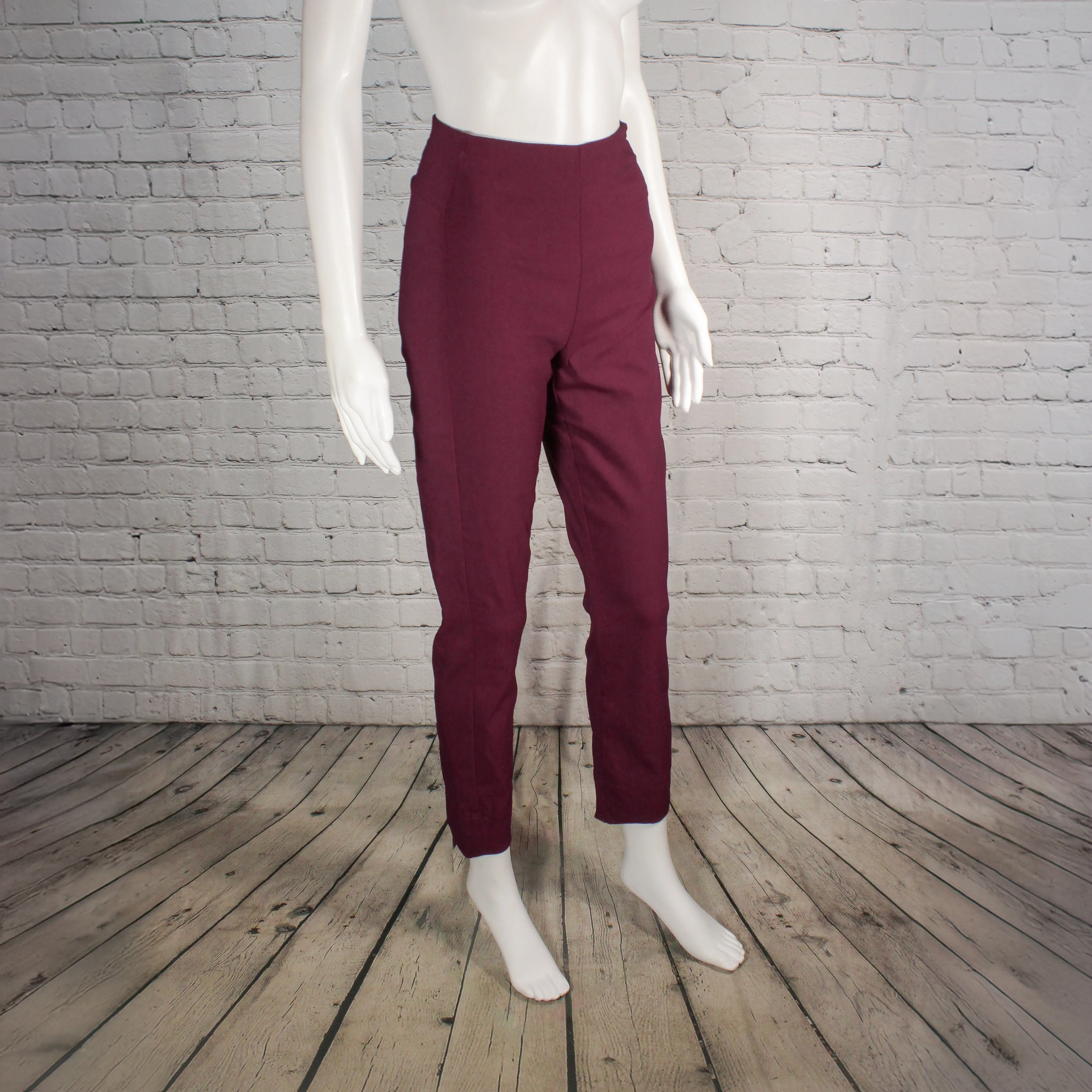 Parson Pant in Dahlia Stretch Twill Fabric by Porto