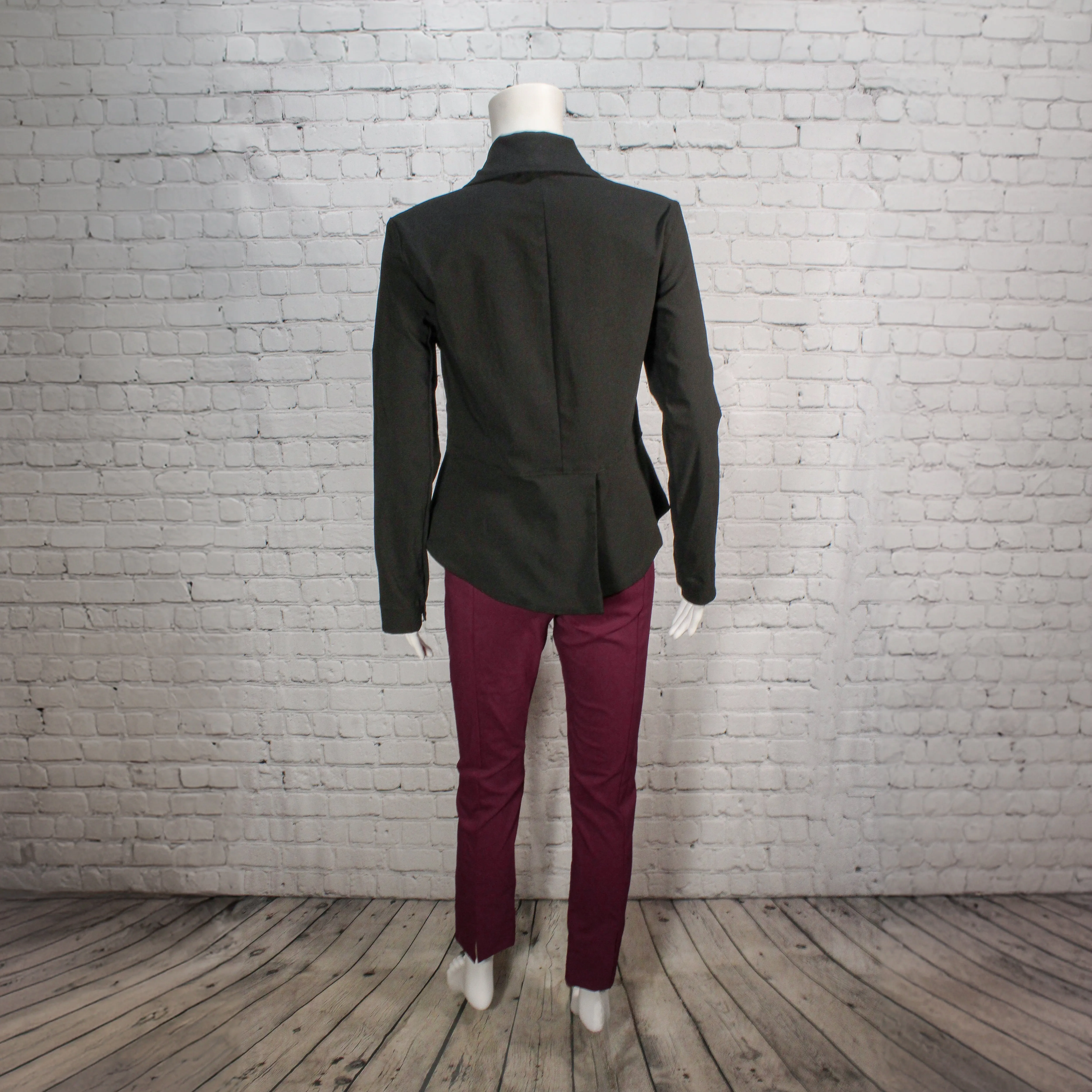 Parson Pant in Dahlia Stretch Twill Fabric by Porto