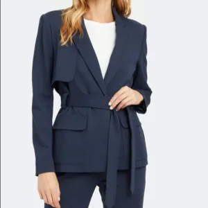 Penelope Self Tie BlazerBLDWN