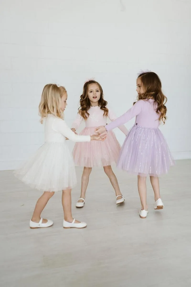 PETITE HAILEY Pastel PH Tutu Dress - Pink