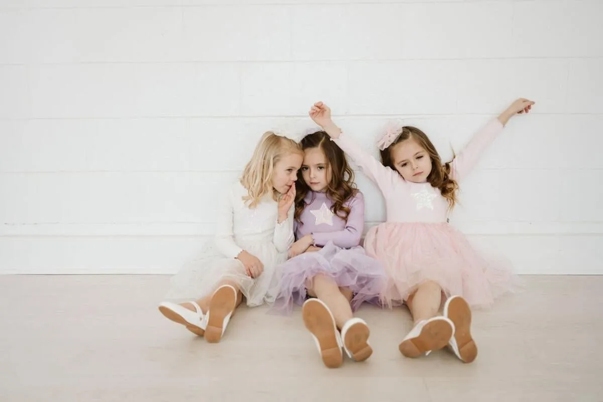 PETITE HAILEY Pastel PH Tutu Dress - Pink