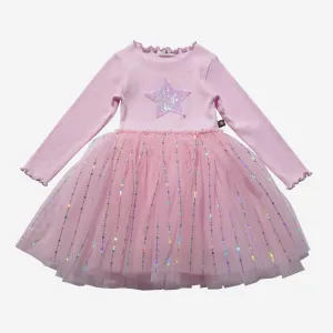 PETITE HAILEY Pastel PH Tutu Dress - Pink