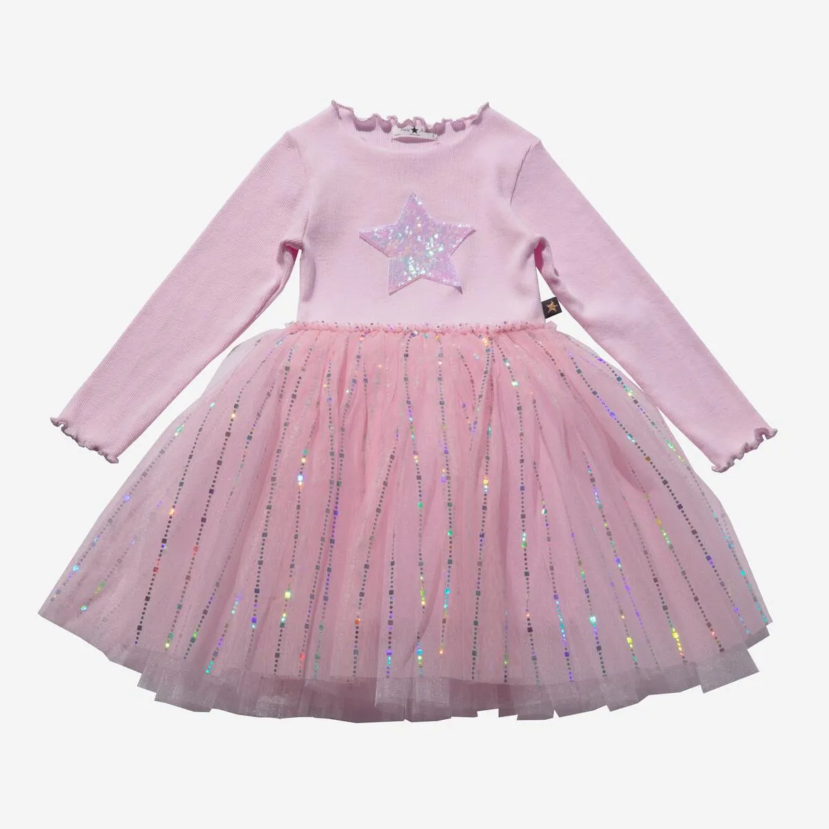 PETITE HAILEY Pastel PH Tutu Dress - Pink