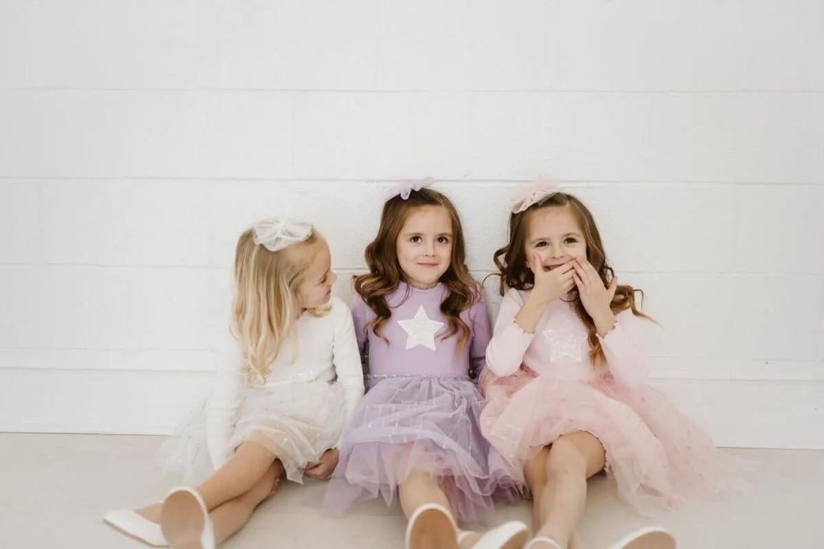 PETITE HAILEY Pastel PH Tutu Dress - Pink