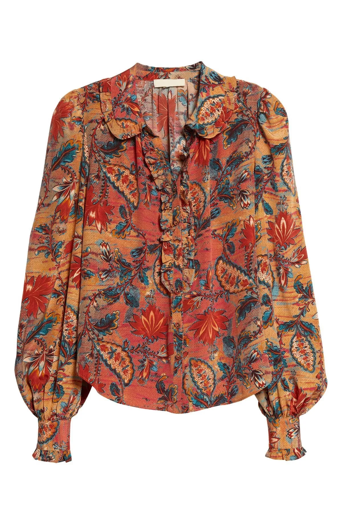 Philipa Blouse - Coral Bloom