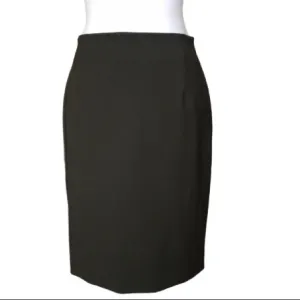 Piazza Sempione  wool pencil skirt in olive green color