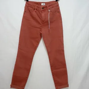 Pistola Slim Straight Scissor Cut Hem Jean 28