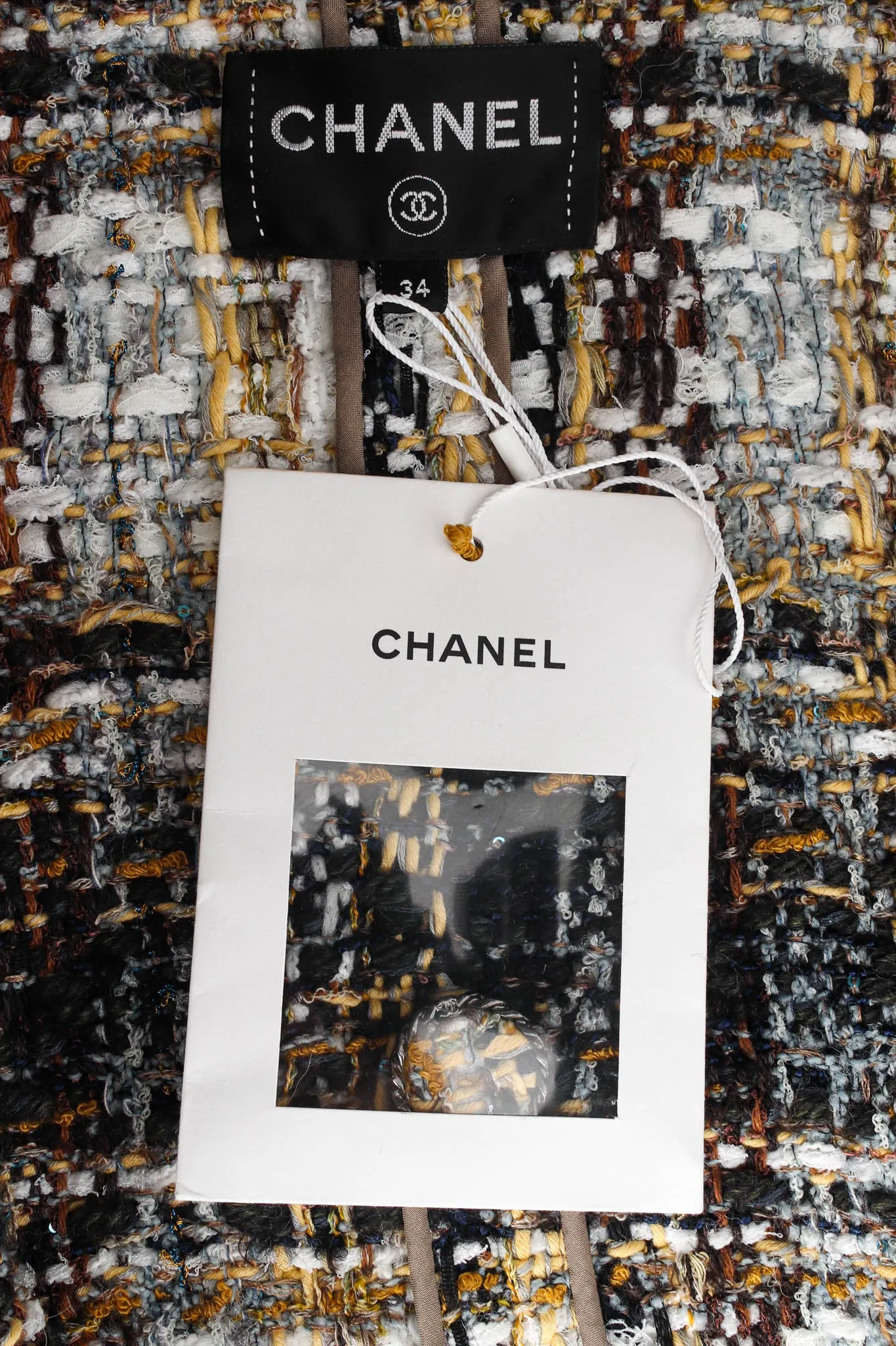 Plaid Boucle Sheath Dress