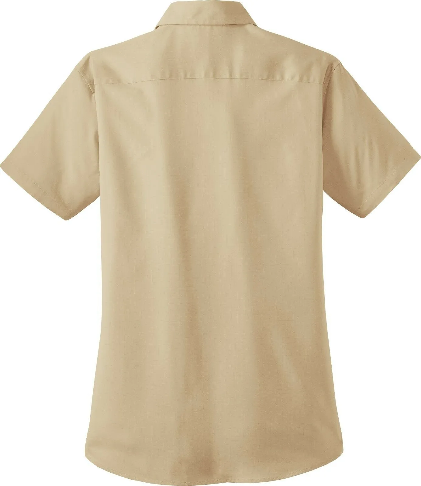 Port Authority Women's Short Sleeve Easy Care Poplin Blouse