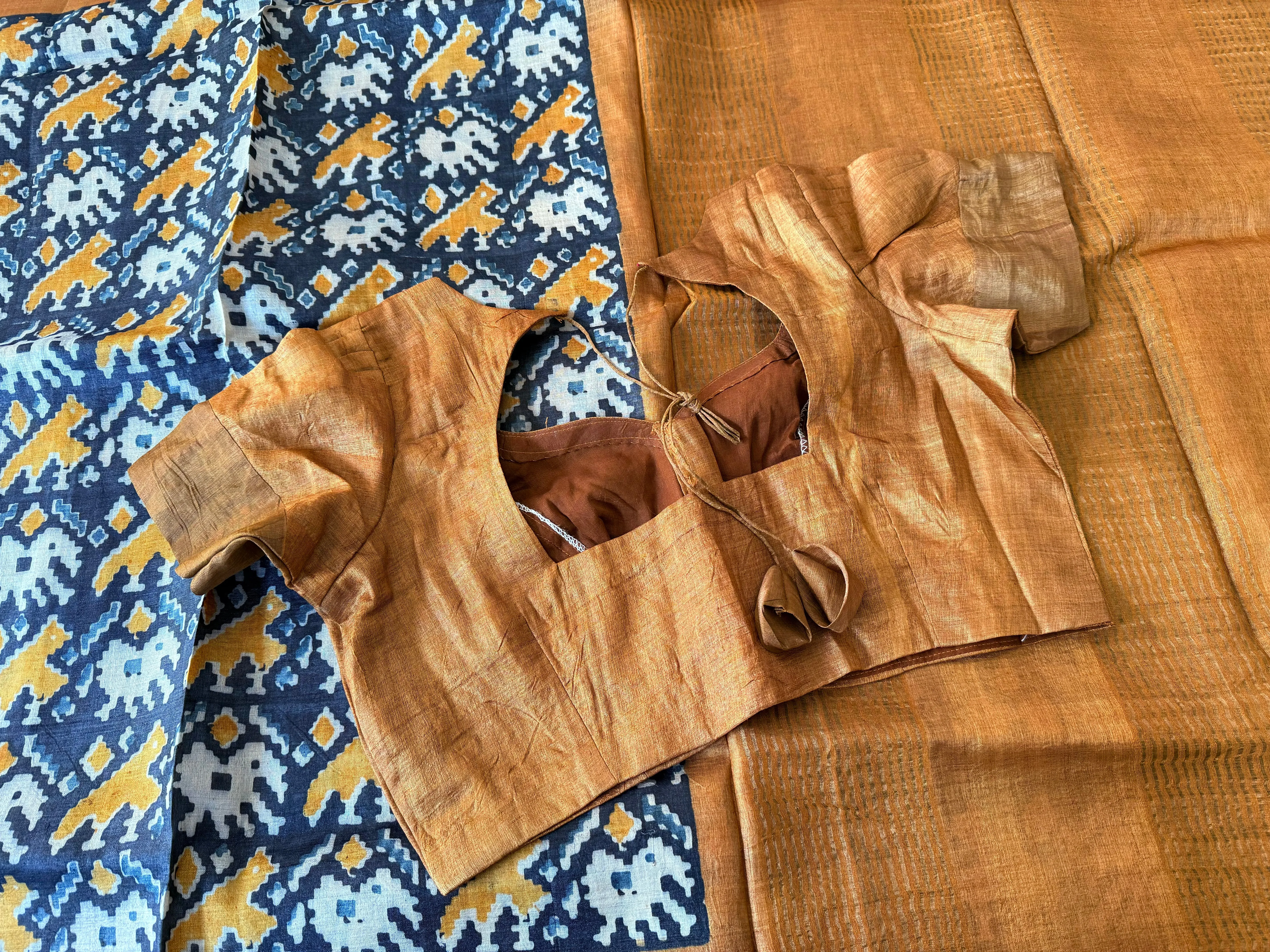 Pure Tussar Silk Saree