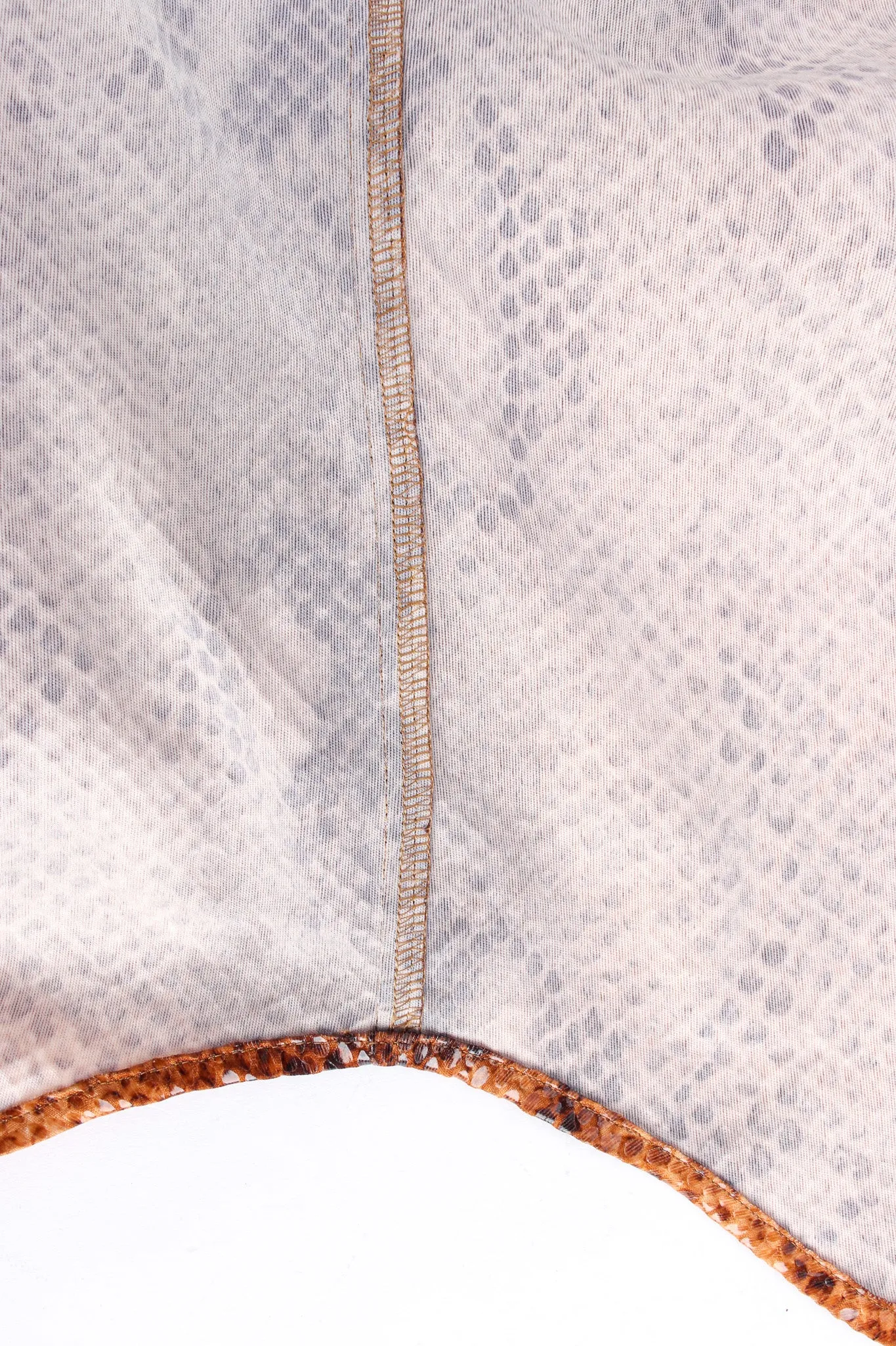 Python Snake Print Blouse