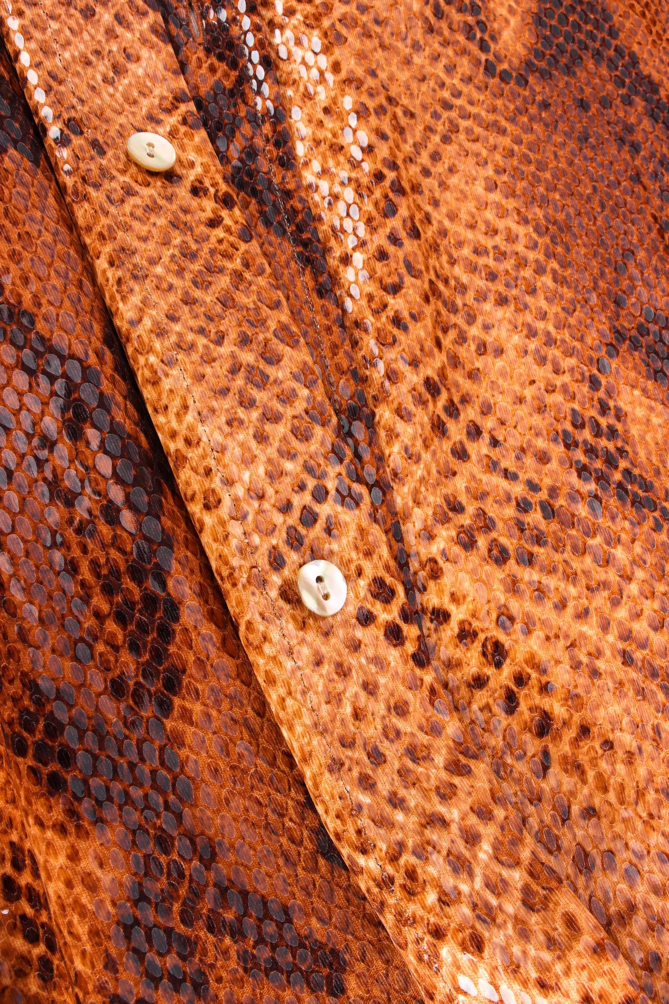 Python Snake Print Blouse