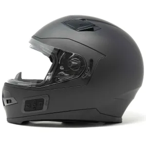 Quin Spitfire Vanta Helmet ~ QUSPTV004; Matte Black, Size Large (VT4L)
