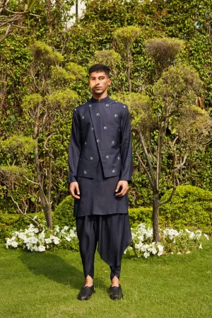 Rahim Nehru Jacket with Kurta and Pants Set