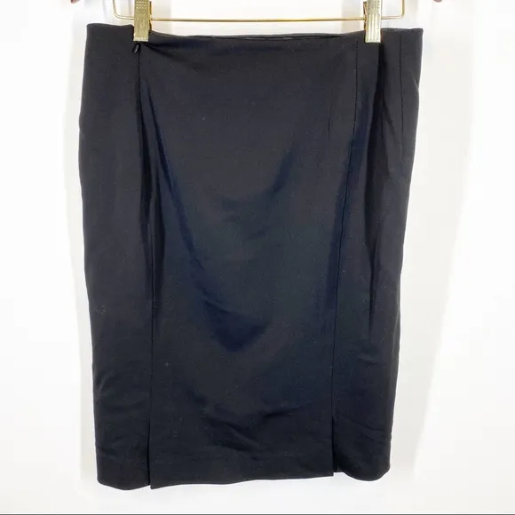 Ralph Lauren Black Label Wool Pencil Skirt