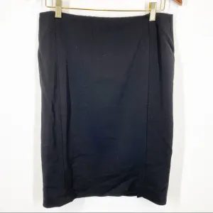 Ralph Lauren Black Label Wool Pencil Skirt