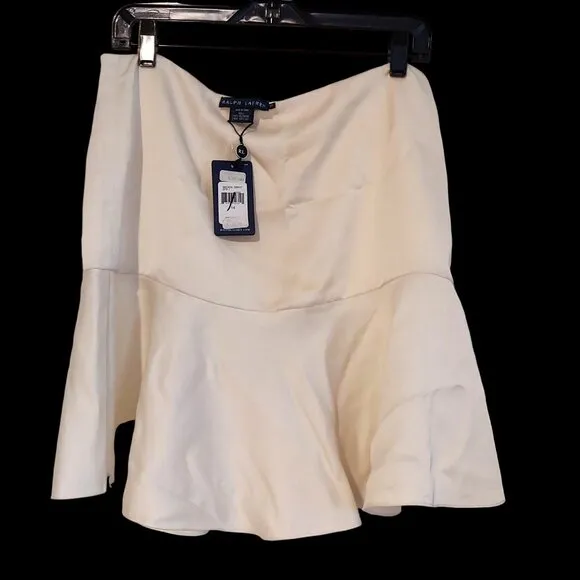 Ralph Lauren Trumpet Skirt Flowy Knee Length Skirt 14