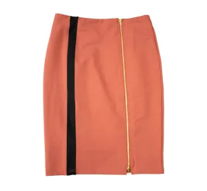 Rapheeze Marsala BCGS Knee Length Skirt