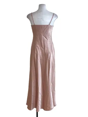 Red Plain Sheath Dress