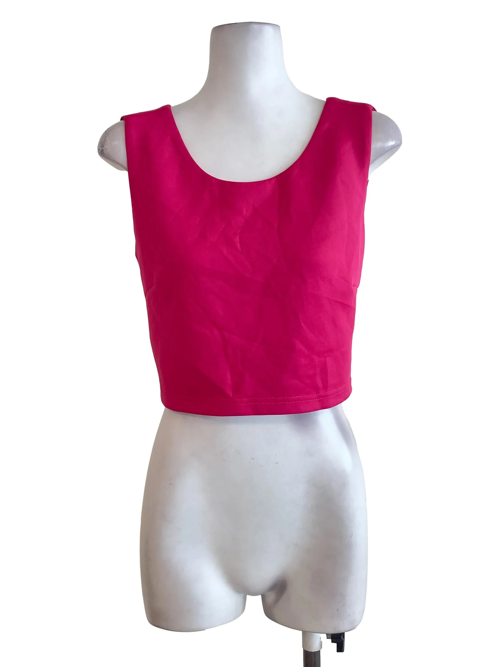 Red Plain Sheath Dress