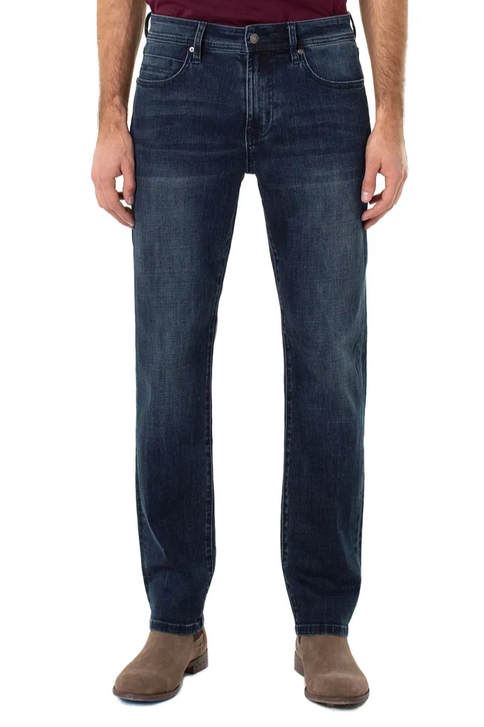 Regent Relaxed Straight Denim  with Coolmax