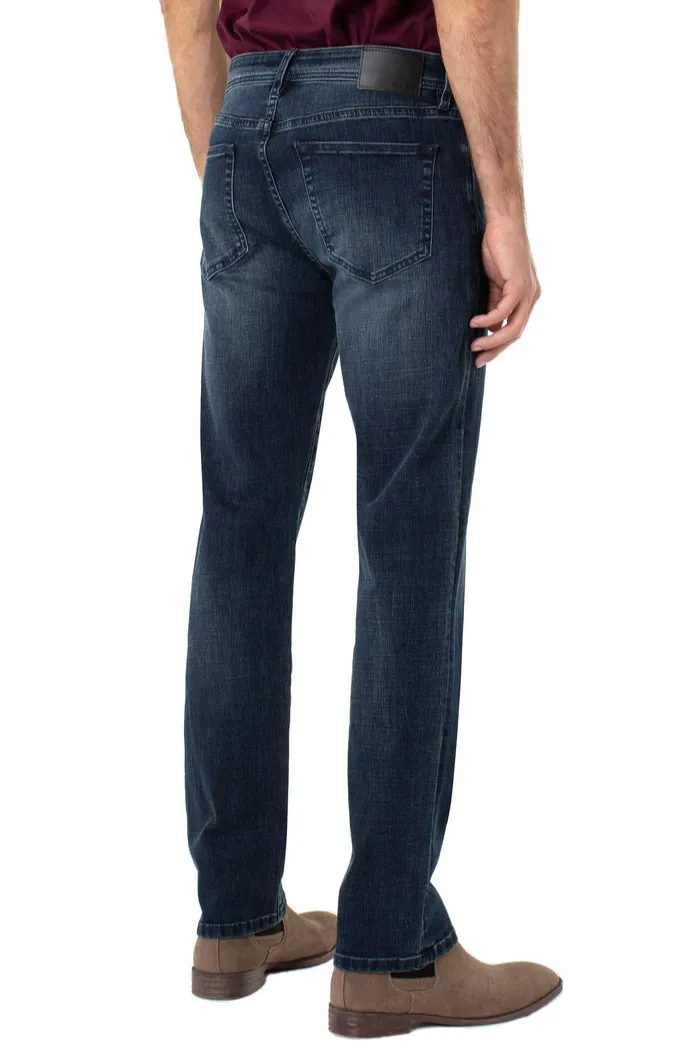 Regent Relaxed Straight Denim  with Coolmax