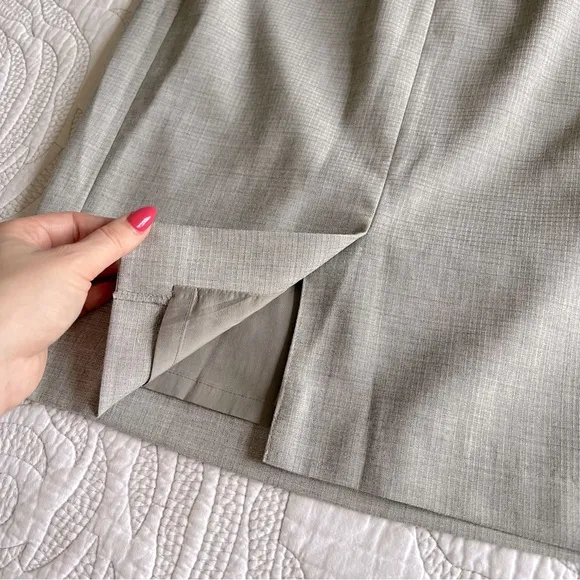 REISS - Aleggra Pencil Skirt - Gray