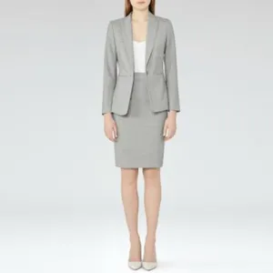 REISS - Aleggra Pencil Skirt - Gray