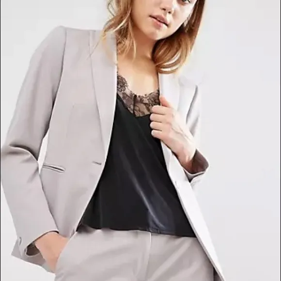 Reiss Truman skirt (light gray)