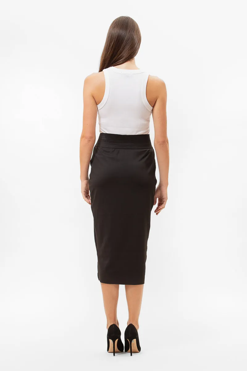 REVERSIBLE DETROIT PENCIL SKIRT