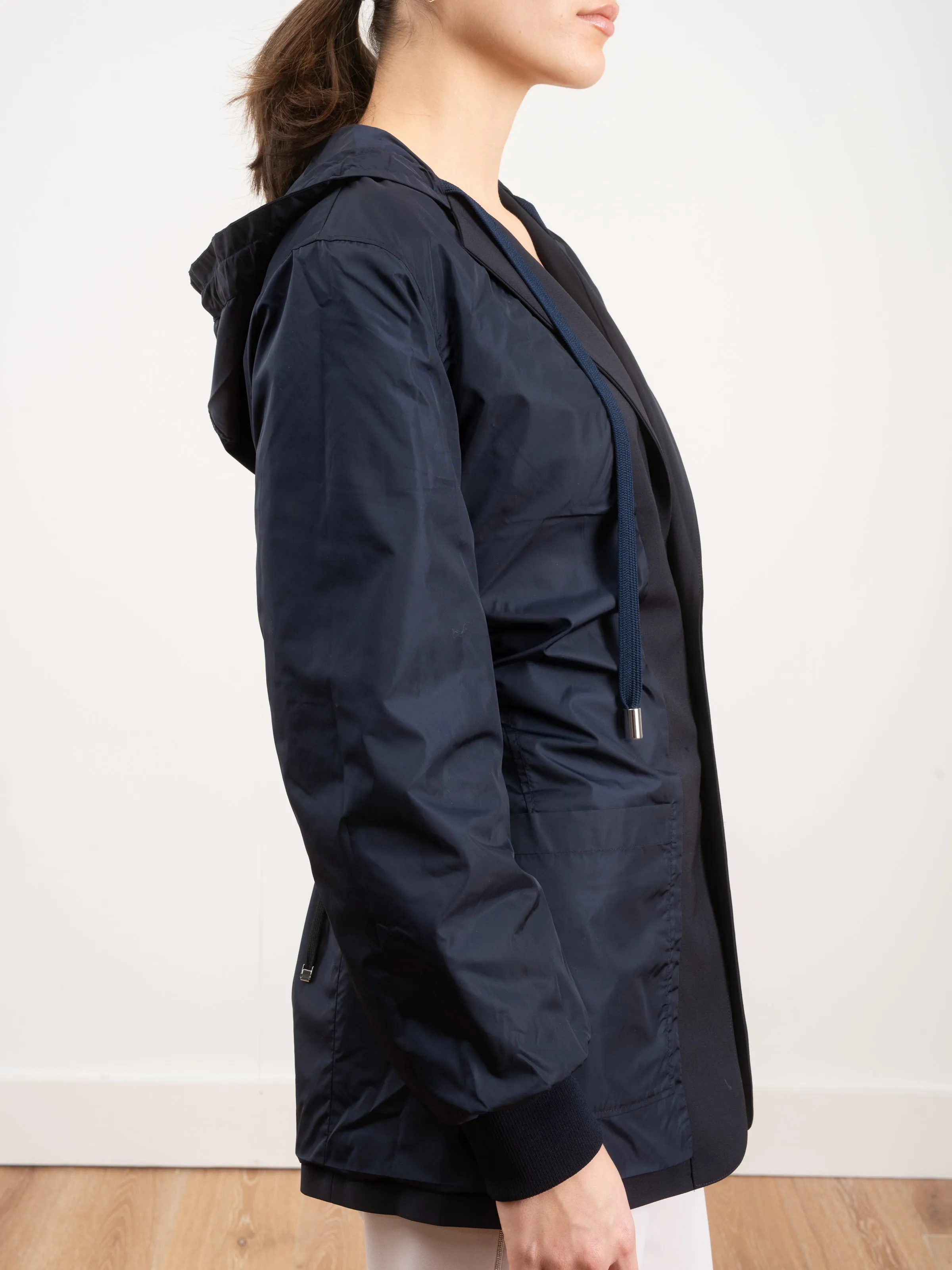 reversible hoodie blazer