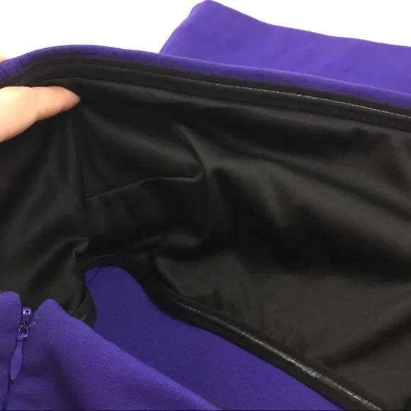 Robert Rodriguez Purple Strapless Tube Dress