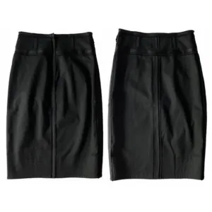 Robert Rodriguez ribbon trimmed pencil skirt Black color Size 10