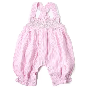 Romper Pink Smocked