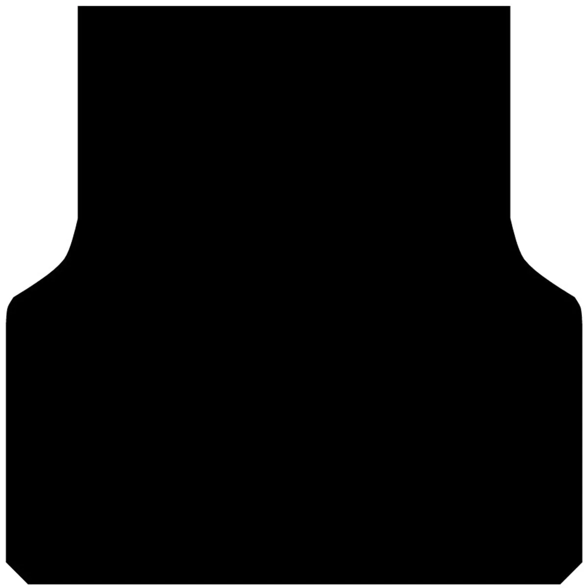 Rubber Ute Tub Mat to fit Isuzu D-Max Dual Cab Sep 2020 to Current - Fitted with Factory plastic Tub Liner