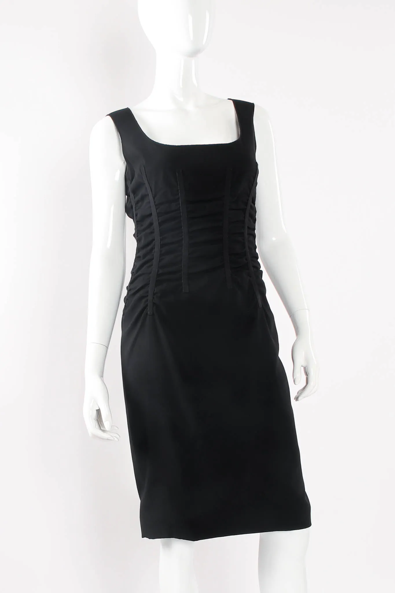 Ruched Bodycon Sheath Dress