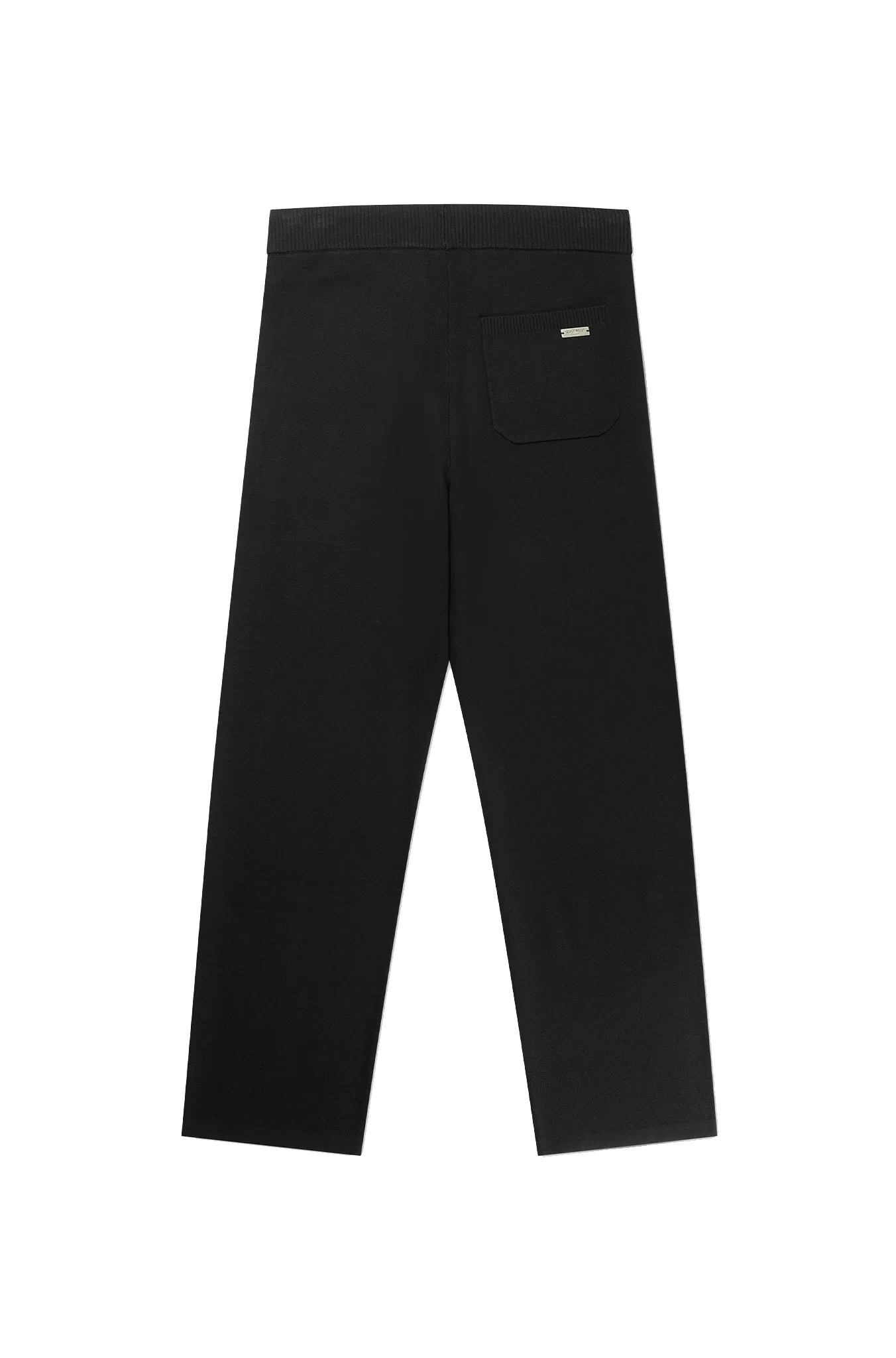 SALVADOR KNITTED PANTS | BLACK/WHITE