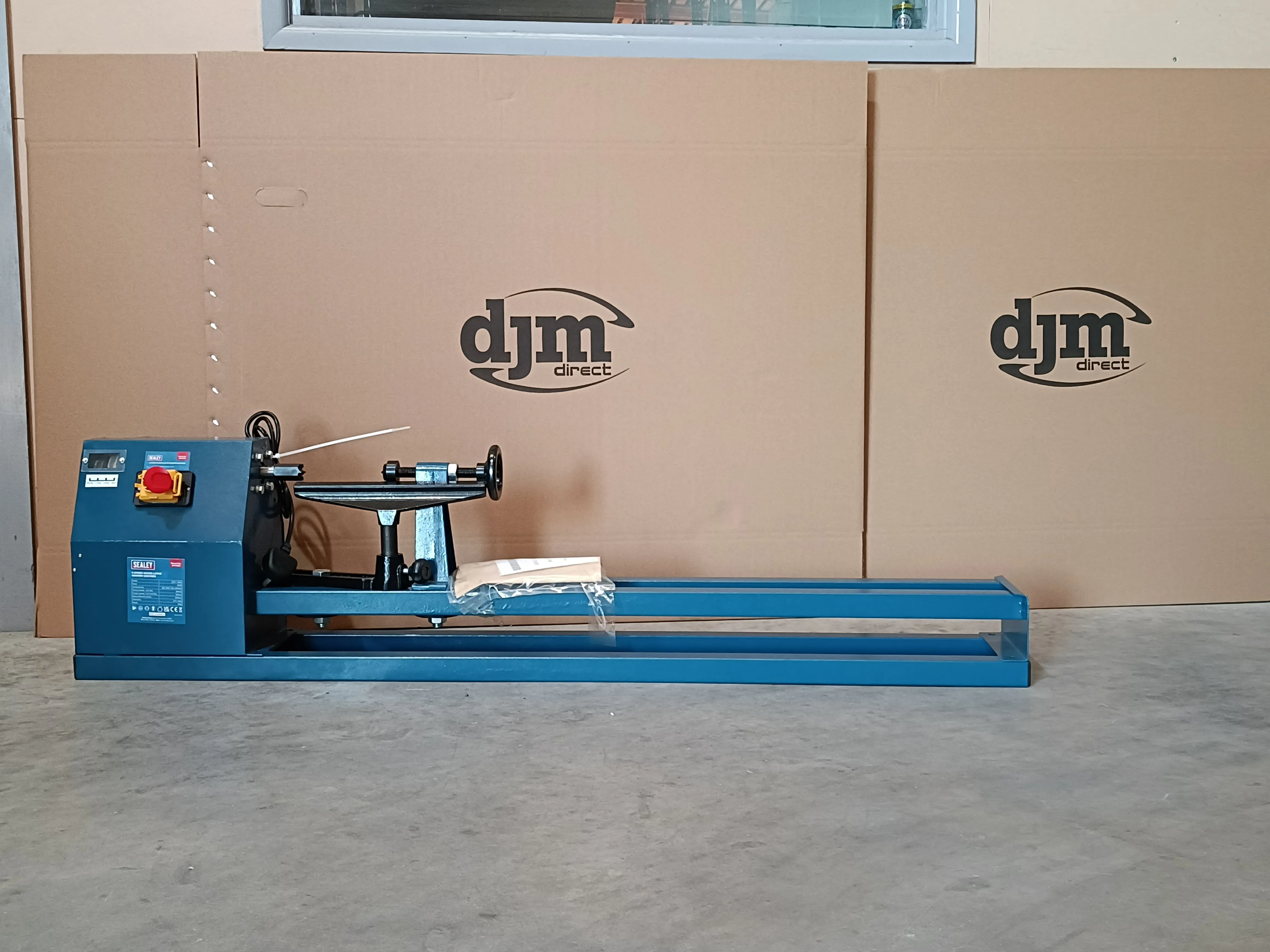 Sealey 4 Speed Wood Lathe 370W - C