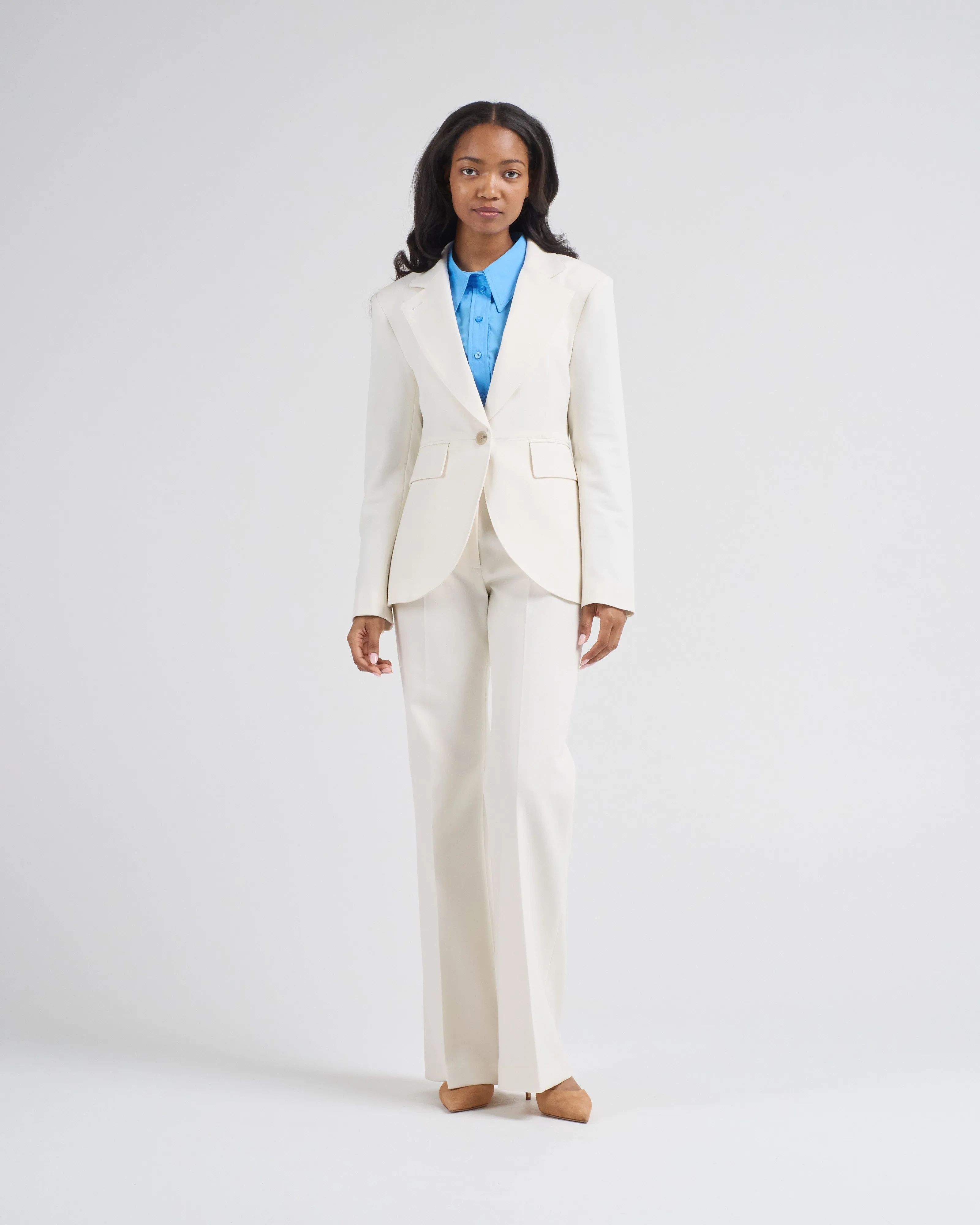 seamed blazer