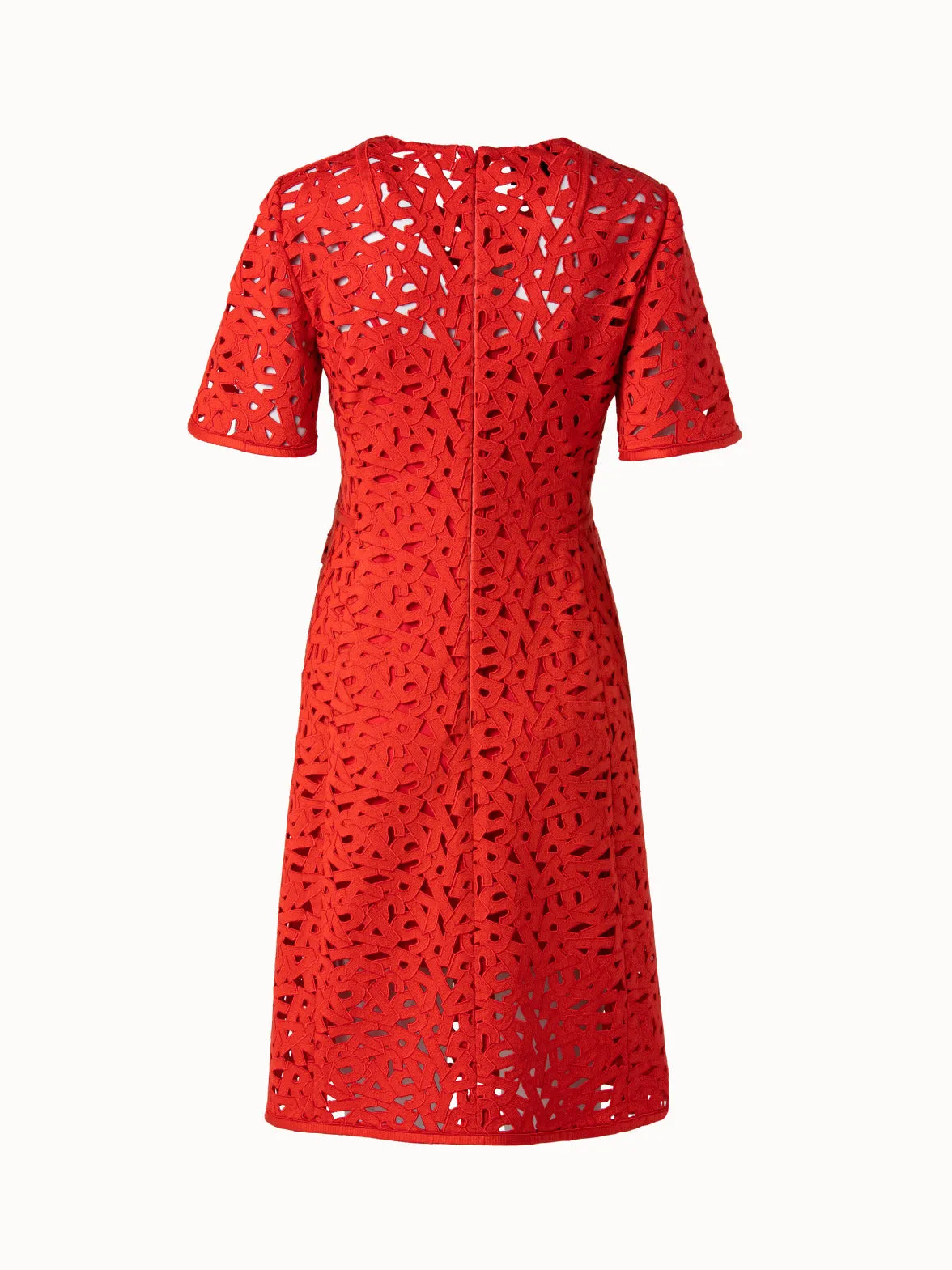 Second Glance Embroidery Sheath Dress
