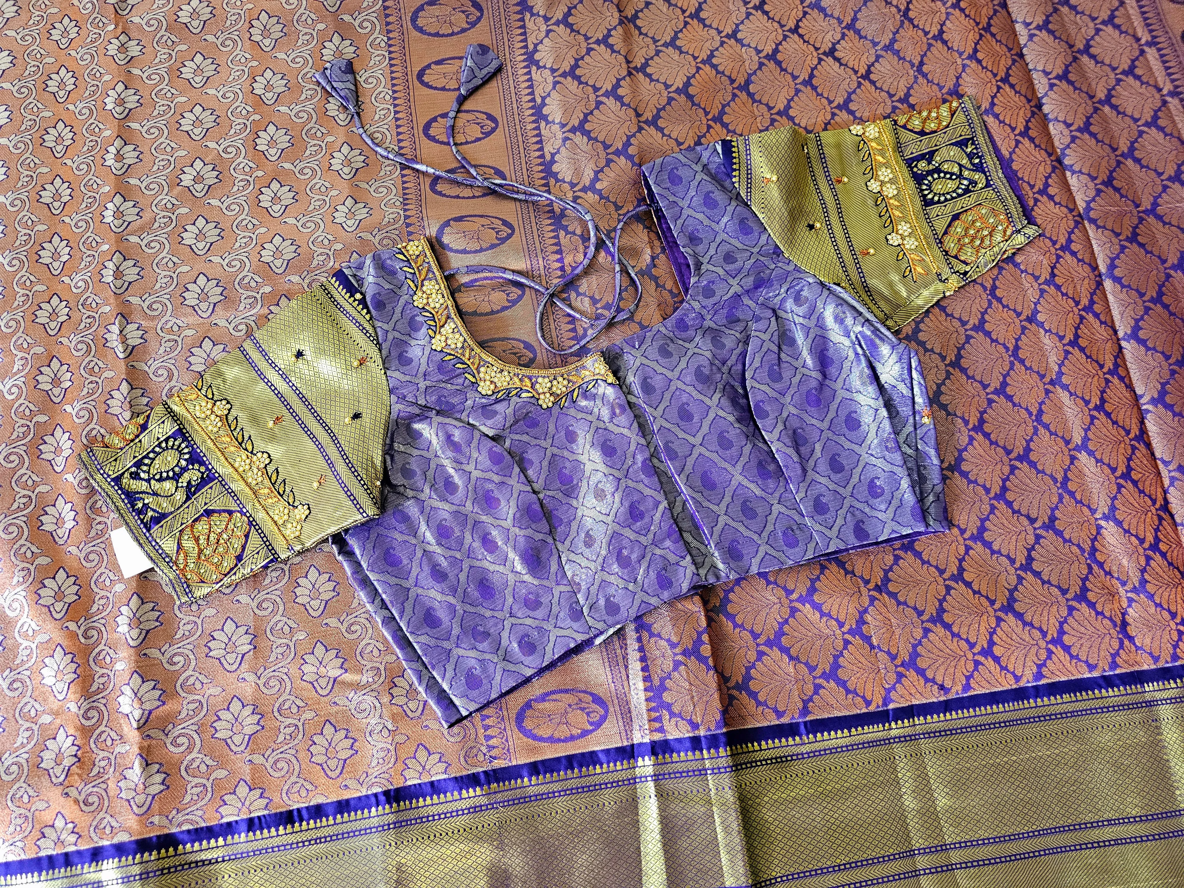 Semi Kanchipattu Saree
