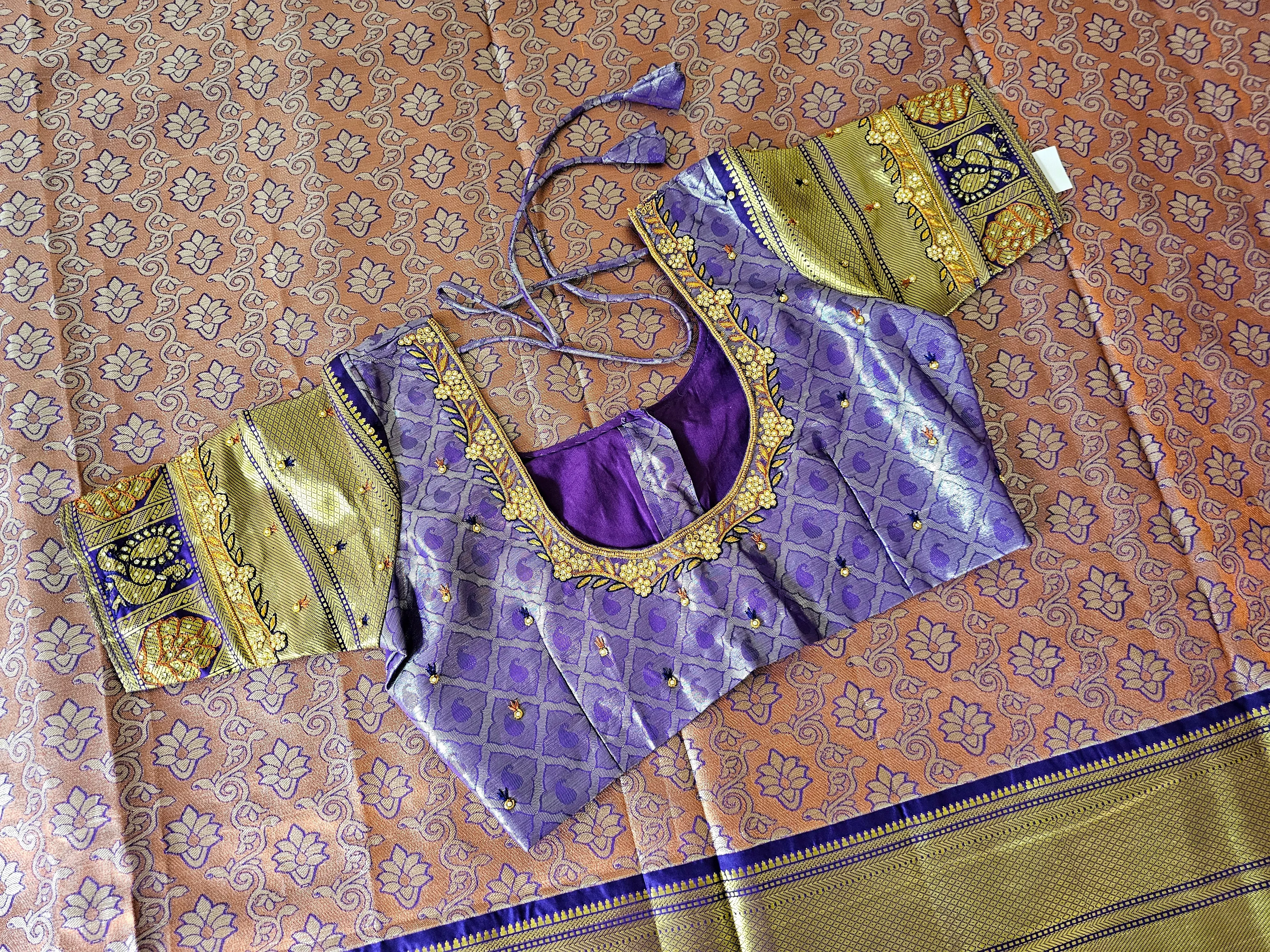 Semi Kanchipattu Saree