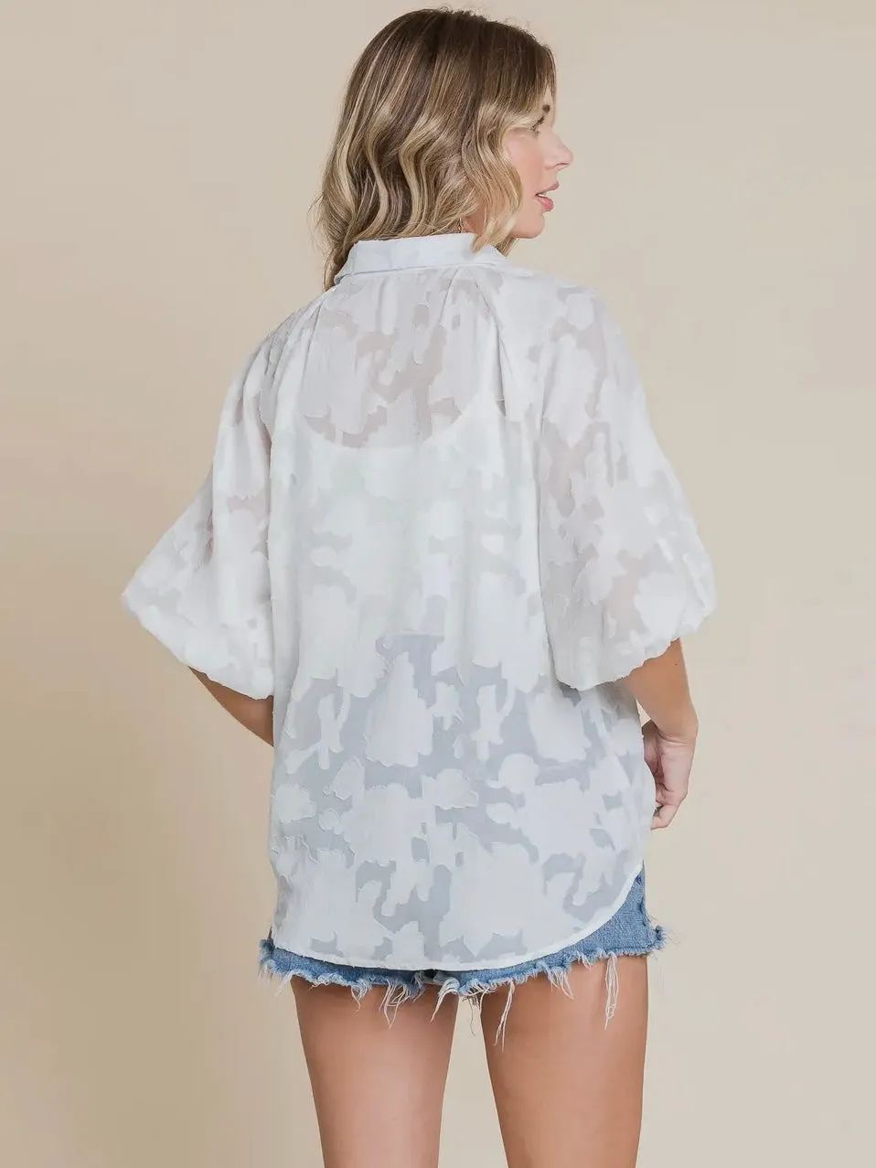 Sheer & Simple Top: White