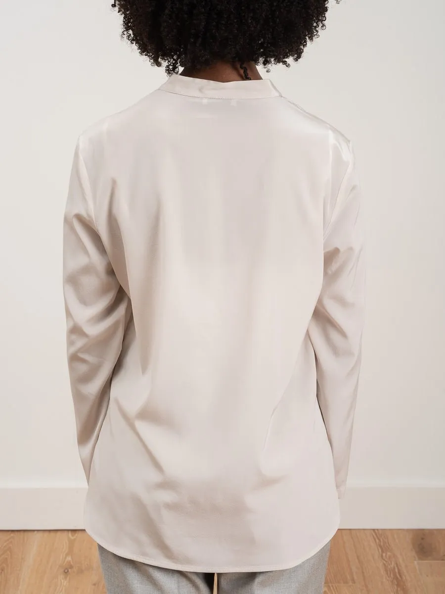 silk blouse