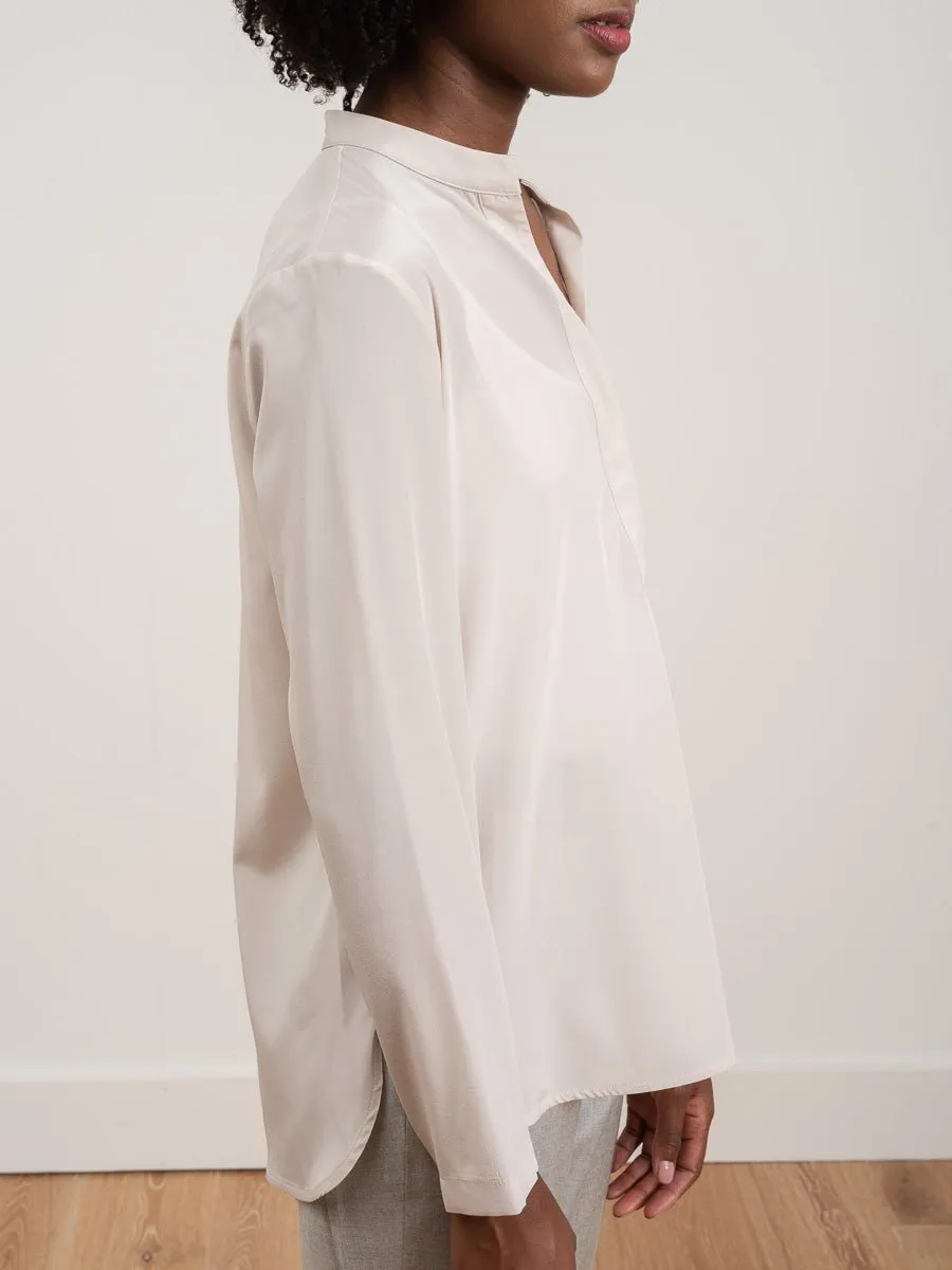 silk blouse