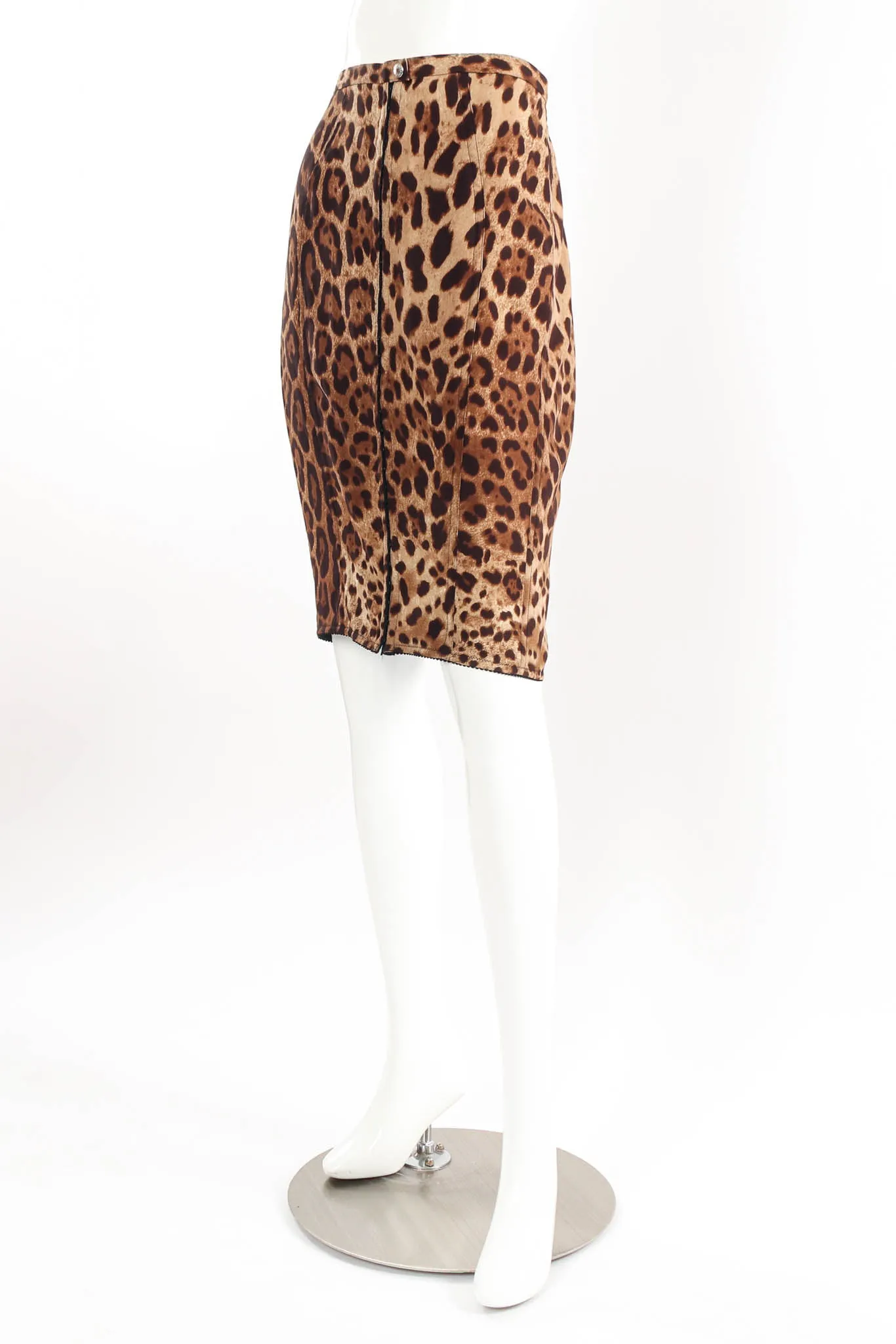 Silk Jaguar Corset Skirt