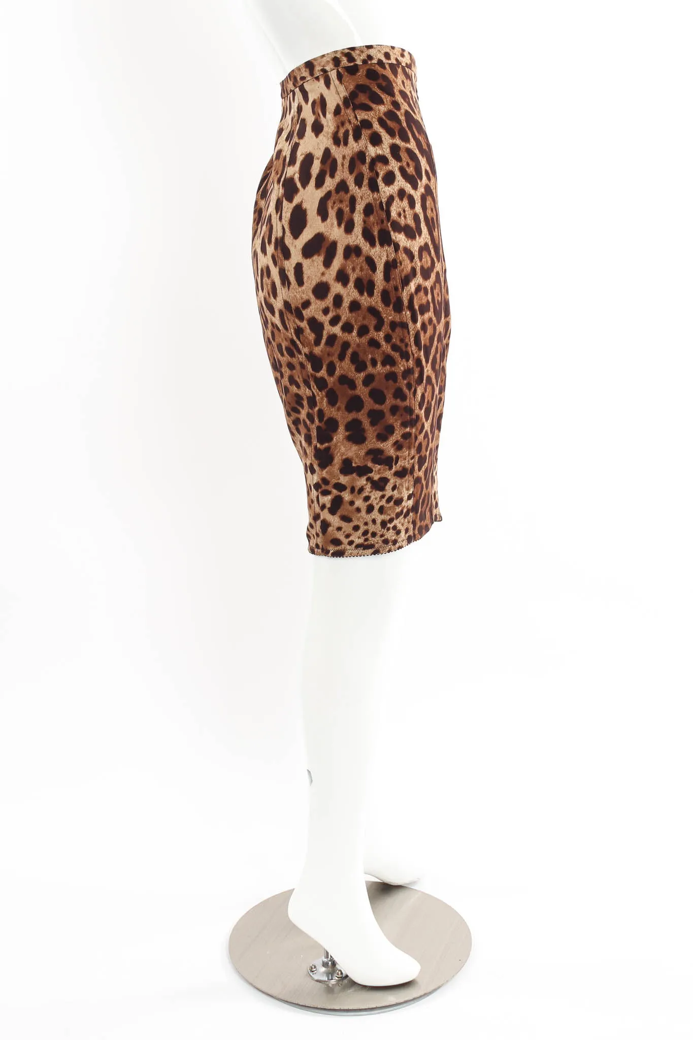 Silk Jaguar Corset Skirt