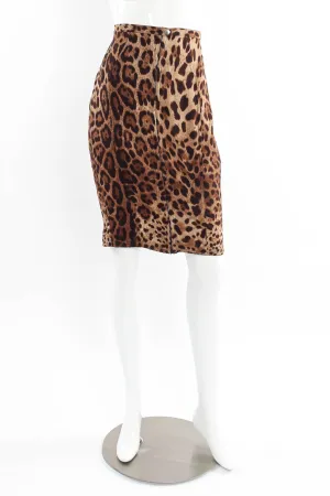 Silk Jaguar Corset Skirt