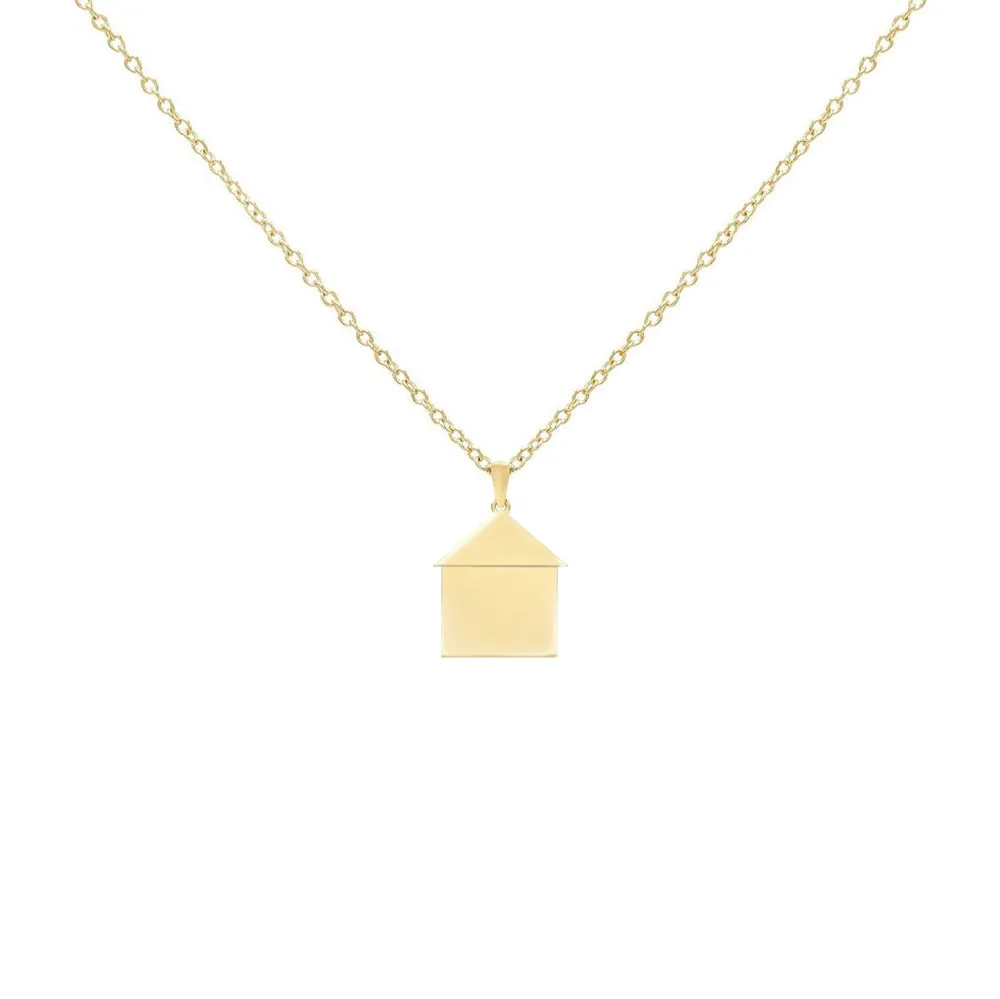 Solid House Necklace